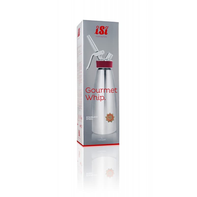 iSi Gourmet 500ml Whip Plus Whipped Cream Dispenser with 20 iSi ...