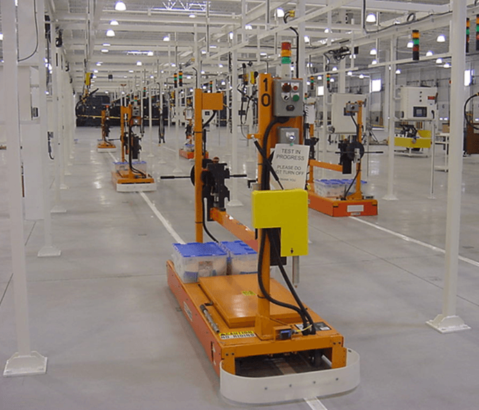 AGV/AGC Assembly Line - MAGNUM Automation Inc.