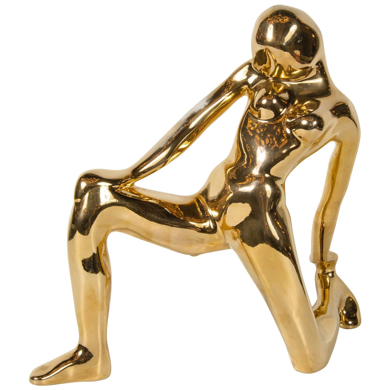Jonathan Adler Kneeling Woman Sculpture