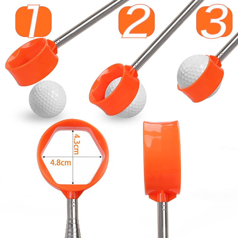 Golf Ball Telescopic Retriever - Save 10% Now! Free Shipping