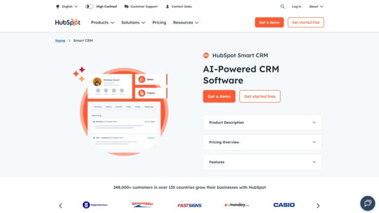 HubSpot AI CRM | AI Tools Directory [Discover Top AI Tools in 2026]
