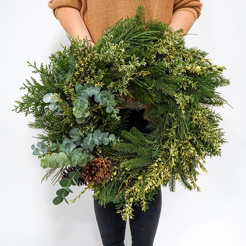 Evergreen Wreaths - Premade - Amborella Floral Calgary