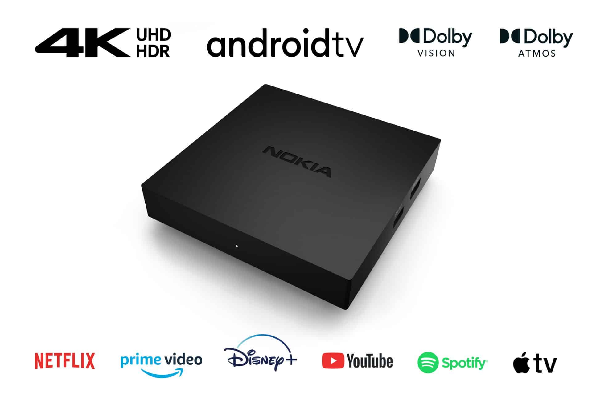 Nokia Streaming Box 8010 is a Certified 4K Streamer with Dolby Vision