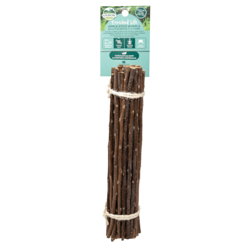 Oxbow Enriched Life Natural Chews Apple Stick Bundle for Small Pets ...