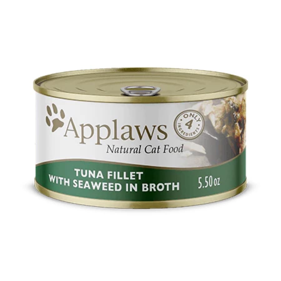 Applaws Natural Wet Cat Food Tuna Fillet with Seaweed in Broth – APICO