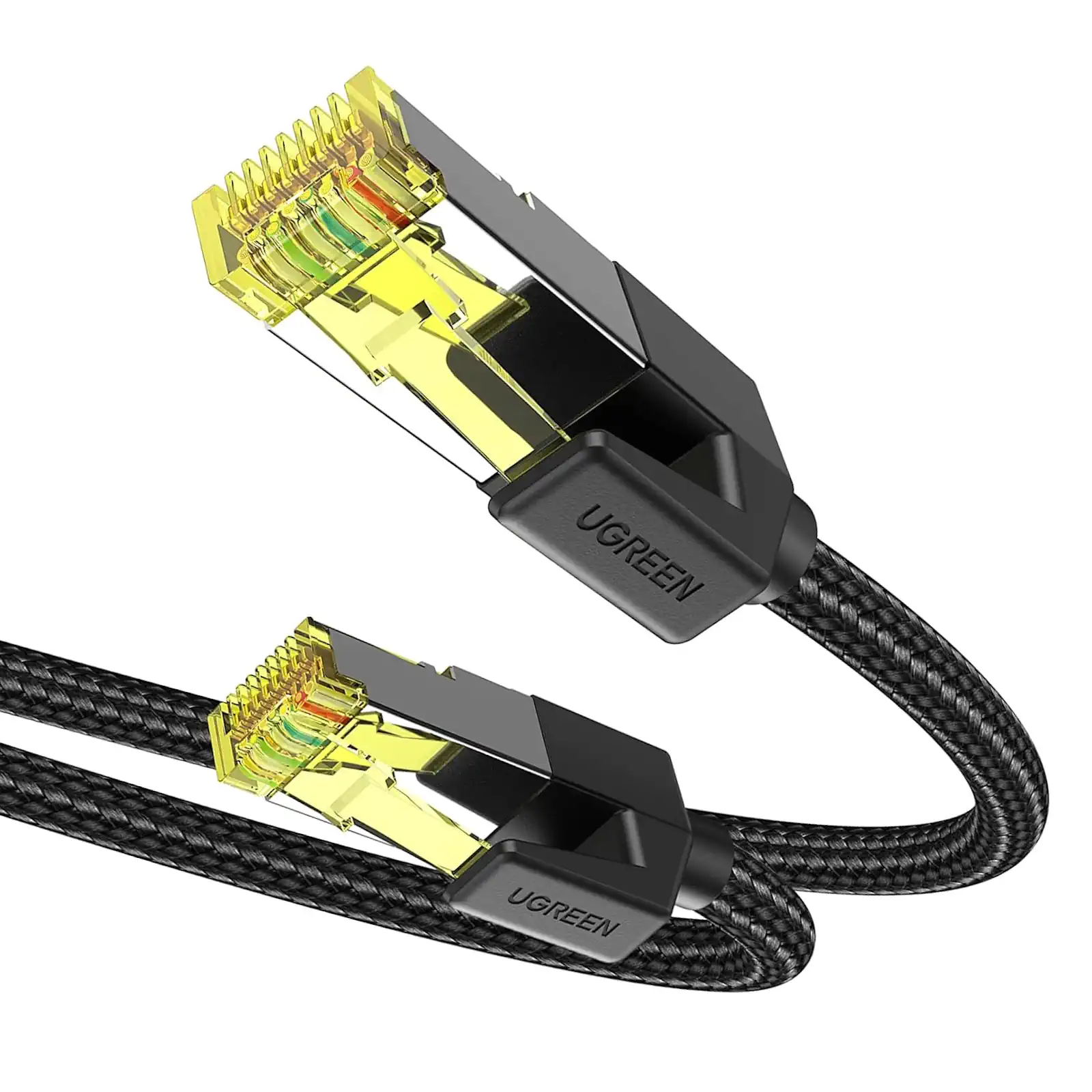 UGREEN 30791 Cat 7 Ethernet Cable 30FT High Speed Braided Internet Cord ...