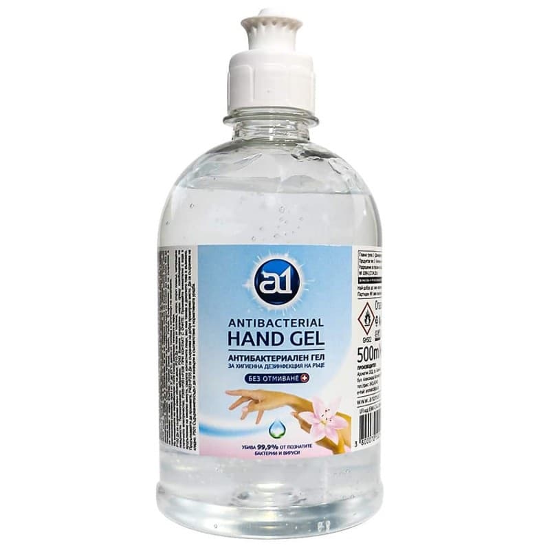 Gel antibactérien pour les mains de qualité supérieure - 500ml