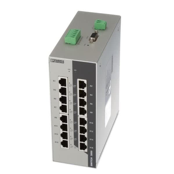 Phoenix Contact - 2891058 - Industrial Ethernet Switch, Managed, 16 ...