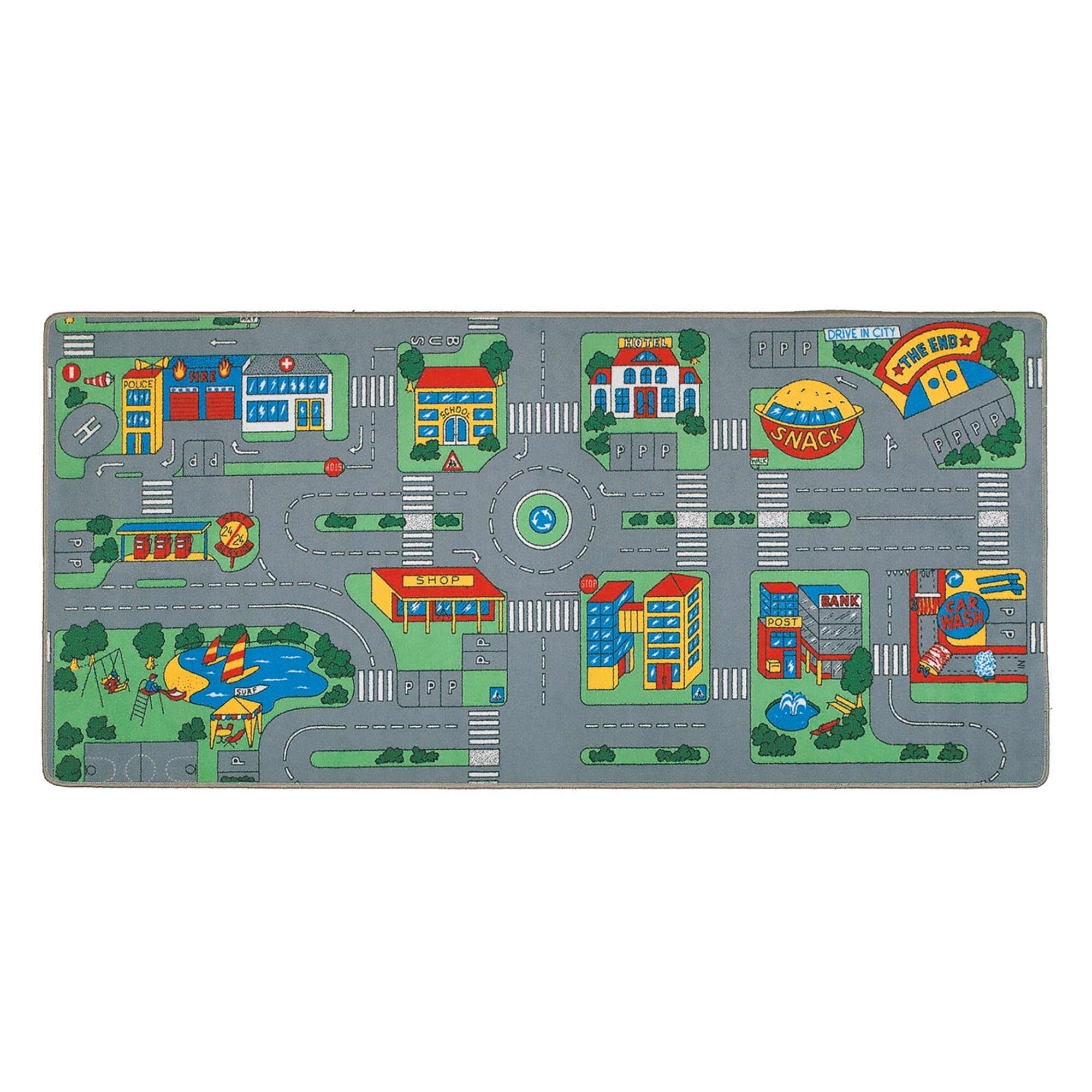 Learning Carpets City Life Play Carpet | Wayfair