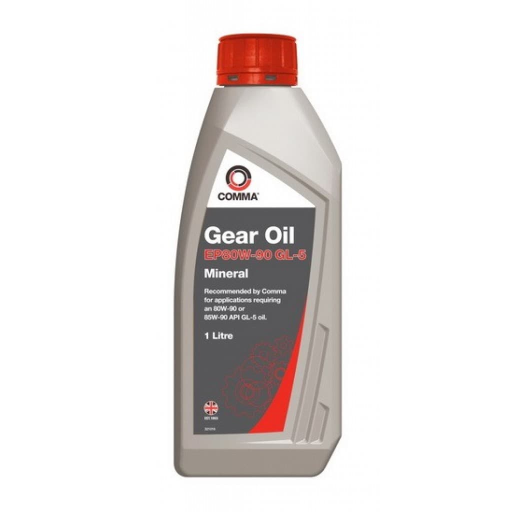 Трансмисионно масло COMMA GEAR OIL EP 80W90 1L на Топ цена - Automarks.bg