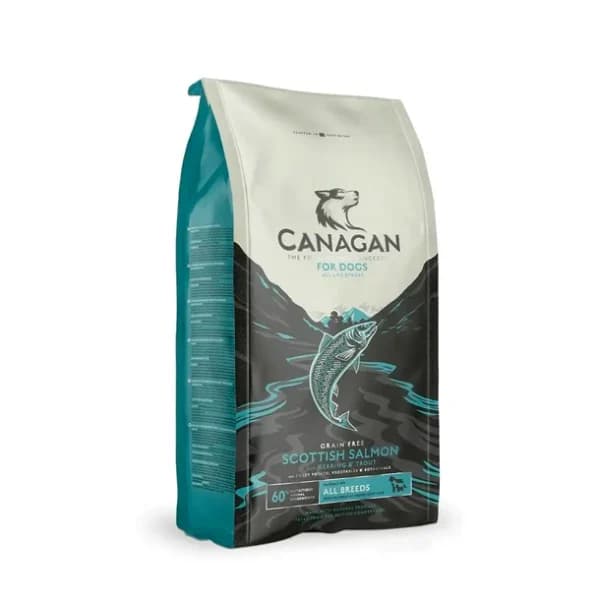 Canagan Scottish Salmon Grain Free Dry Dog Food – Premium High-Protein ...