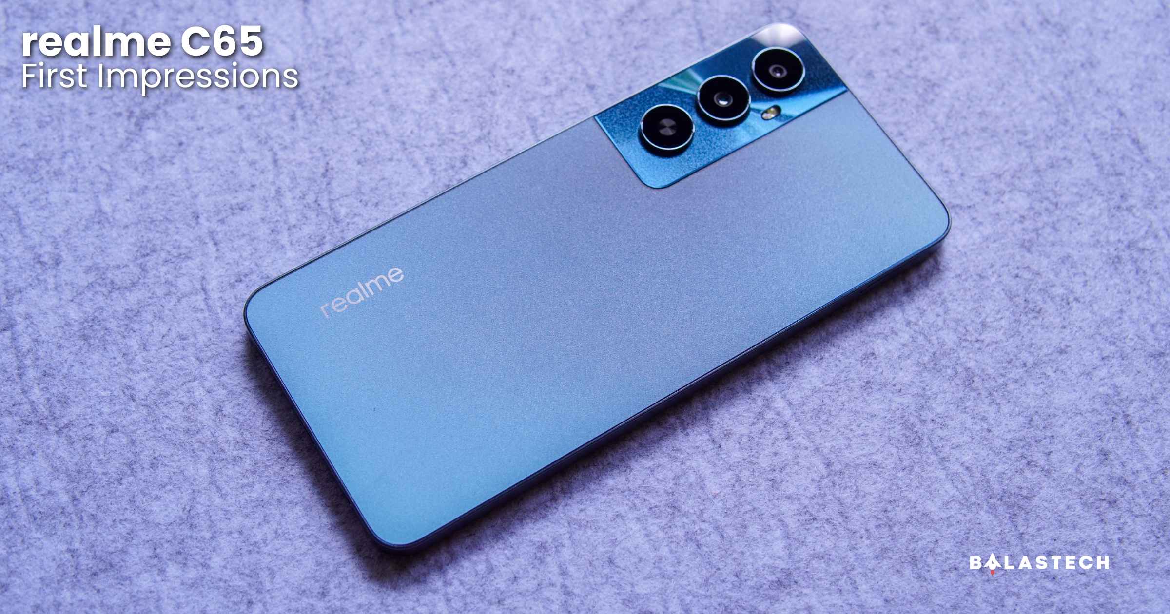 realme C65 Unboxing and First Impressions