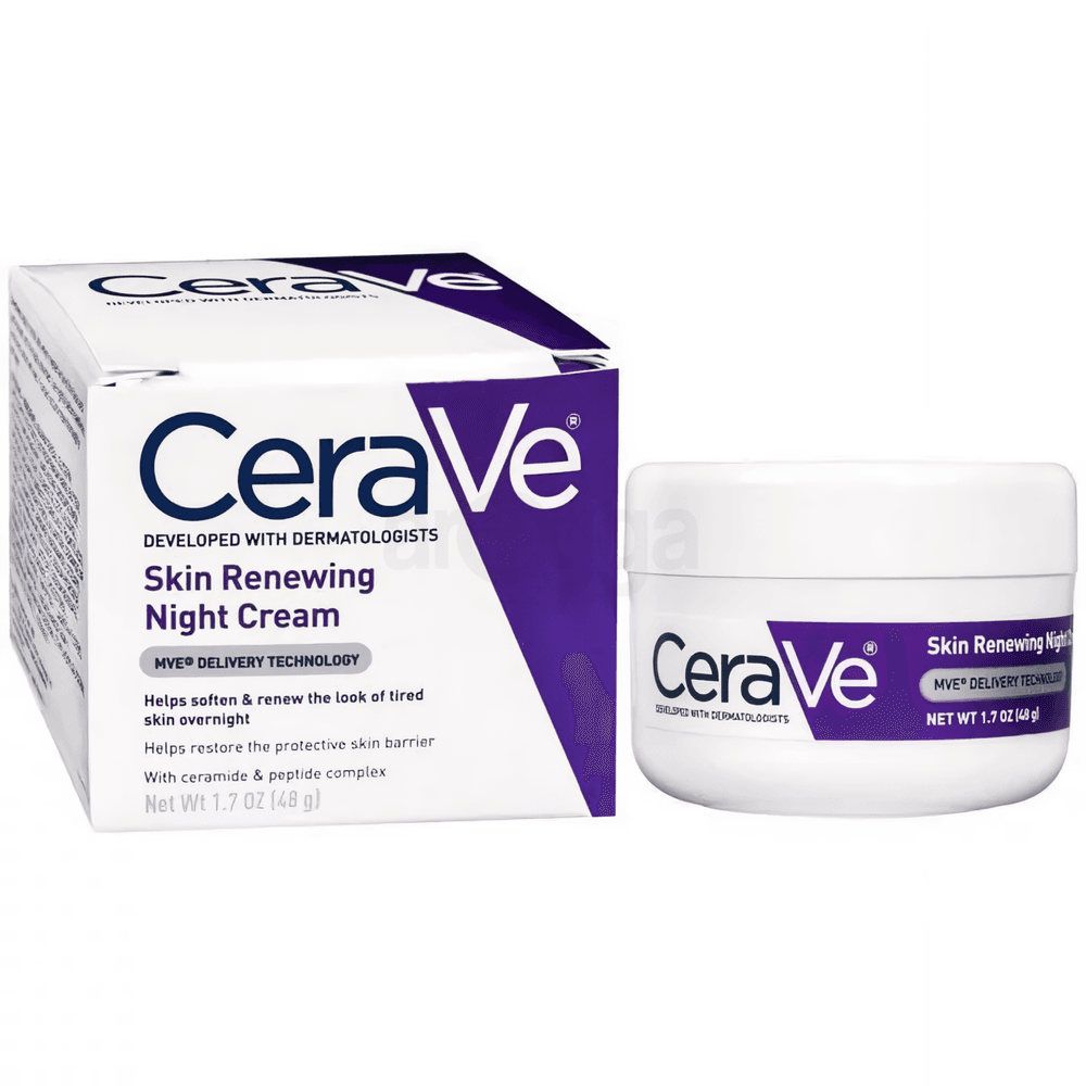 CeraVe Skin Renewing Night Cream 48g | Overnight Skin Renewal ...