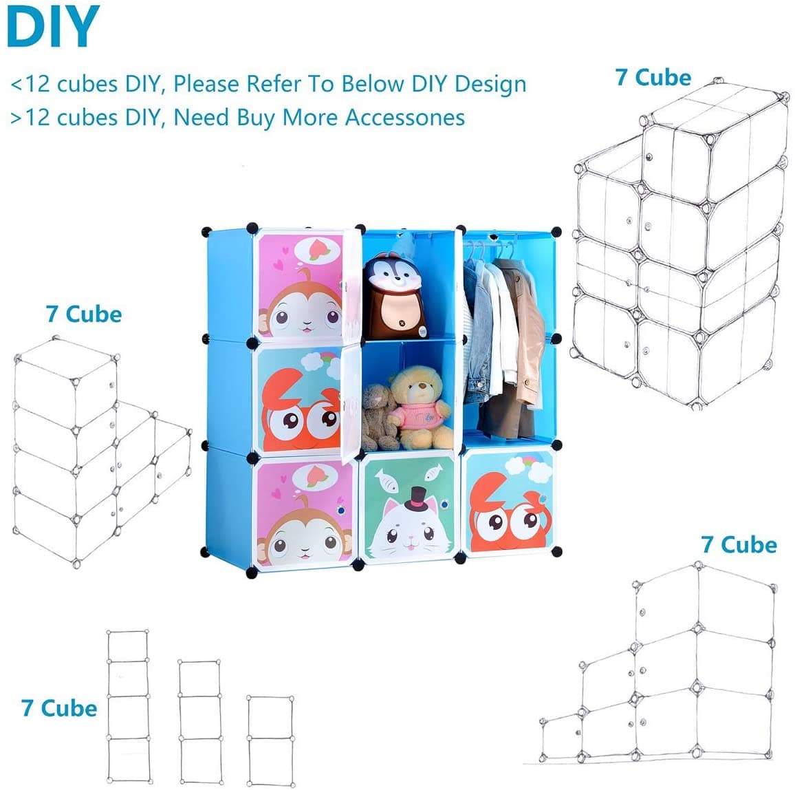 BRIAN & DANY Cube Storage Organizer