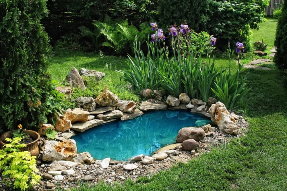 15 Breathtaking Backyard Pond Ideas - Garden Lovers Club