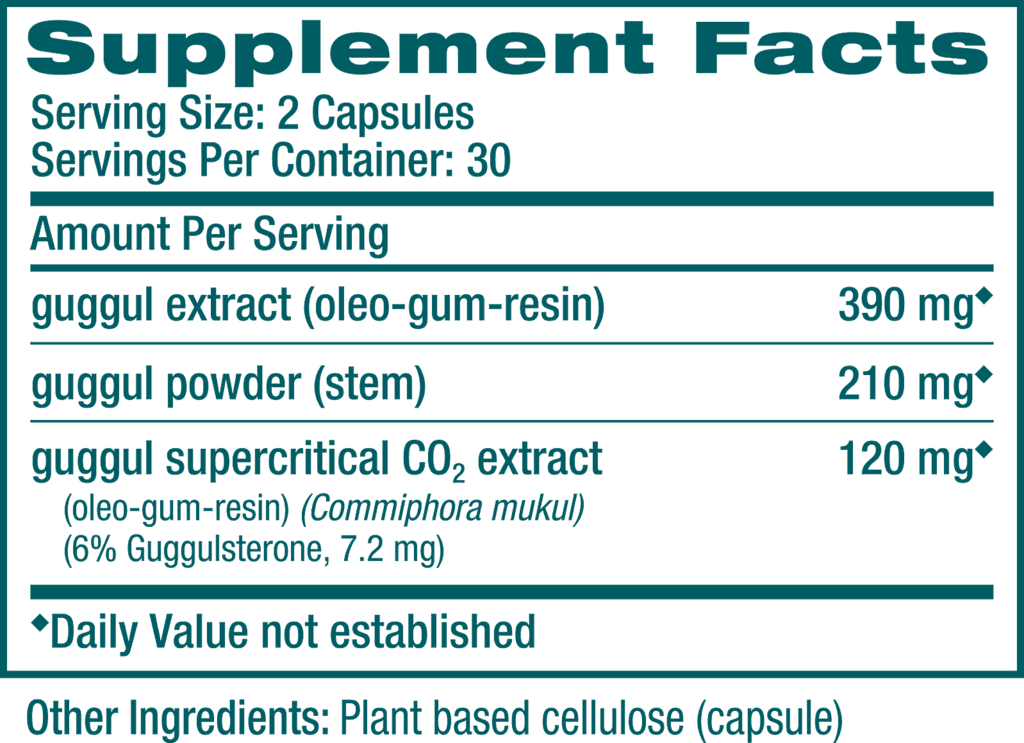 Himalaya Guggul 60 Capsules - Bodycrafters