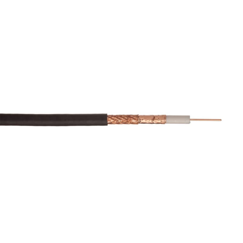 Webro Foam WF100 Coaxial Satellite Cable Black 100m - Bownet Cable ...