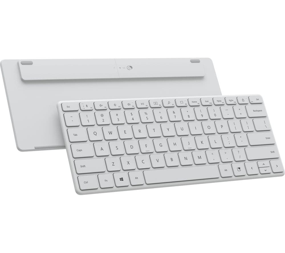 Buy MICROSOFT Designer Compact 21Y-00034 Wireless Keyboard - White ...