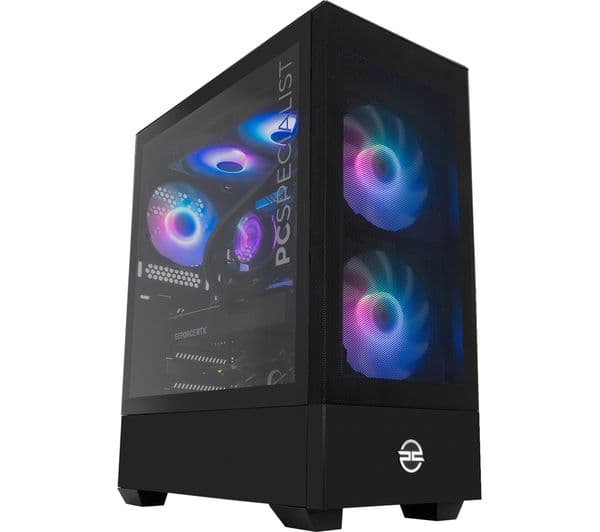 PCSPECIALIST Flux 330 Gaming PC - Intel® Core™ i7, RTX 4070, 1 TB SSD ...