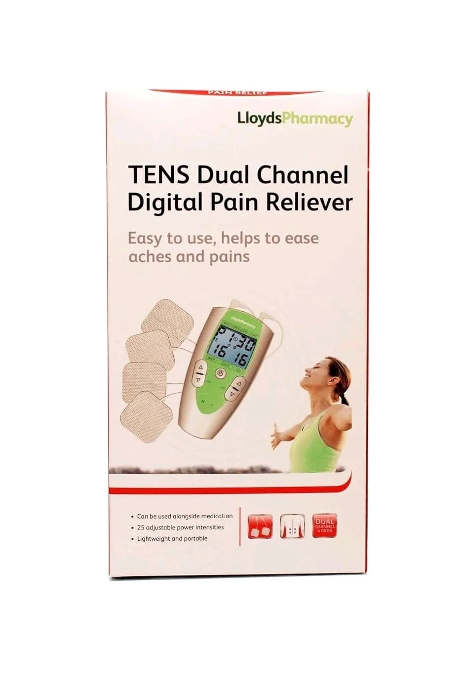 Vitacines LloydsPharmacy Dual Channel Digital TENS Machine (100% ...