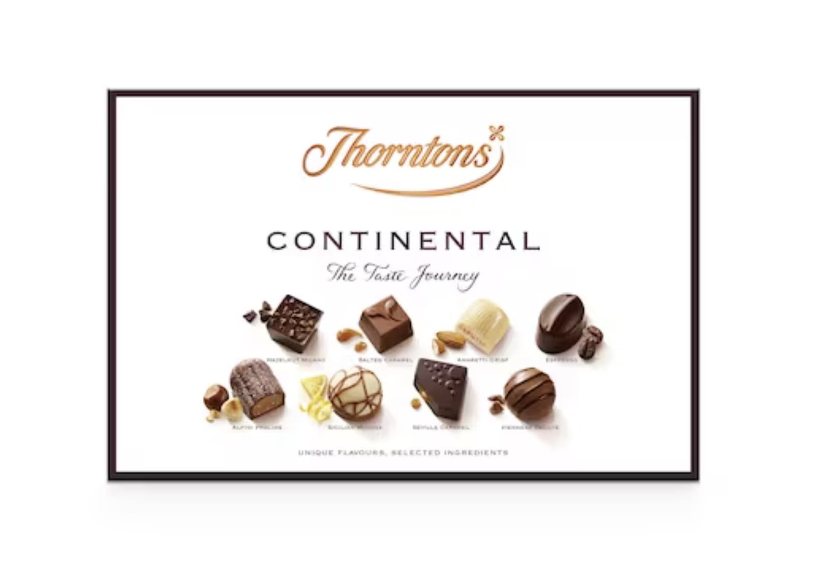 Thorntons Continental Box 131g – Brits R U.S.