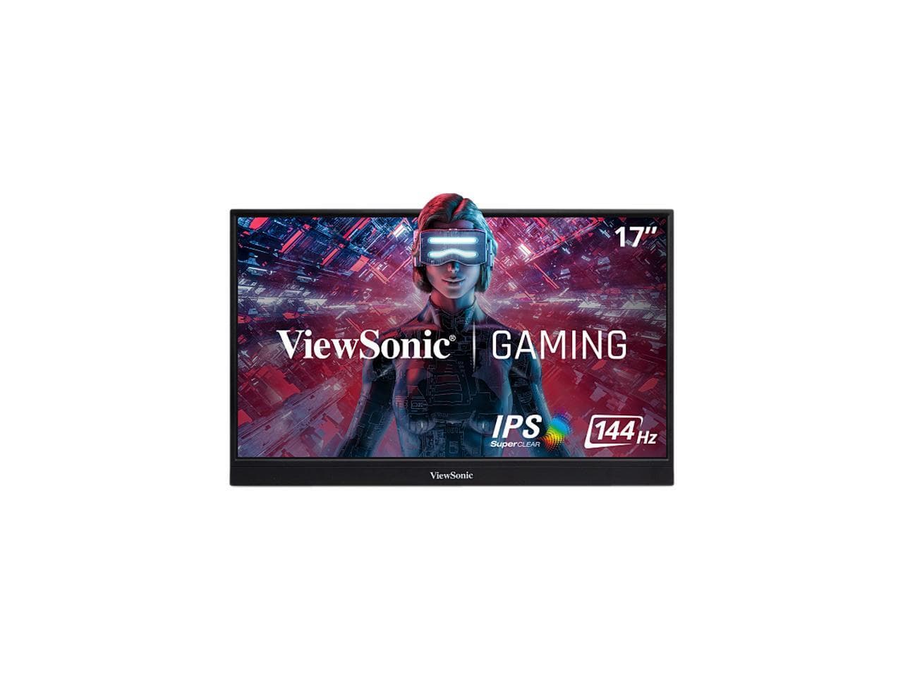 ViewSonic VX1755 17 Inch 1080p Portable IPS Gaming Monitor with 144Hz ...