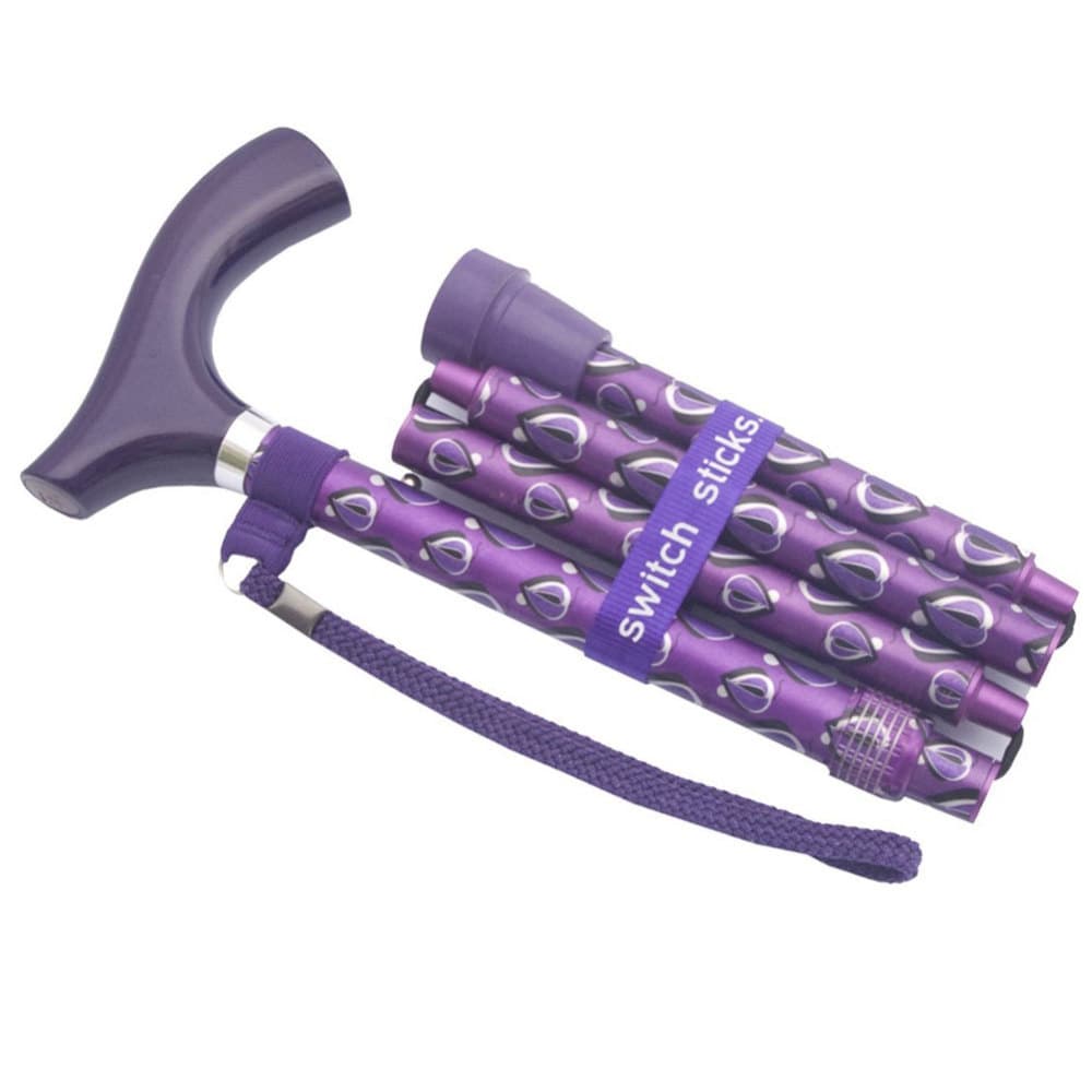 Switch Sticks Folding Walking Stick Cane - Viking