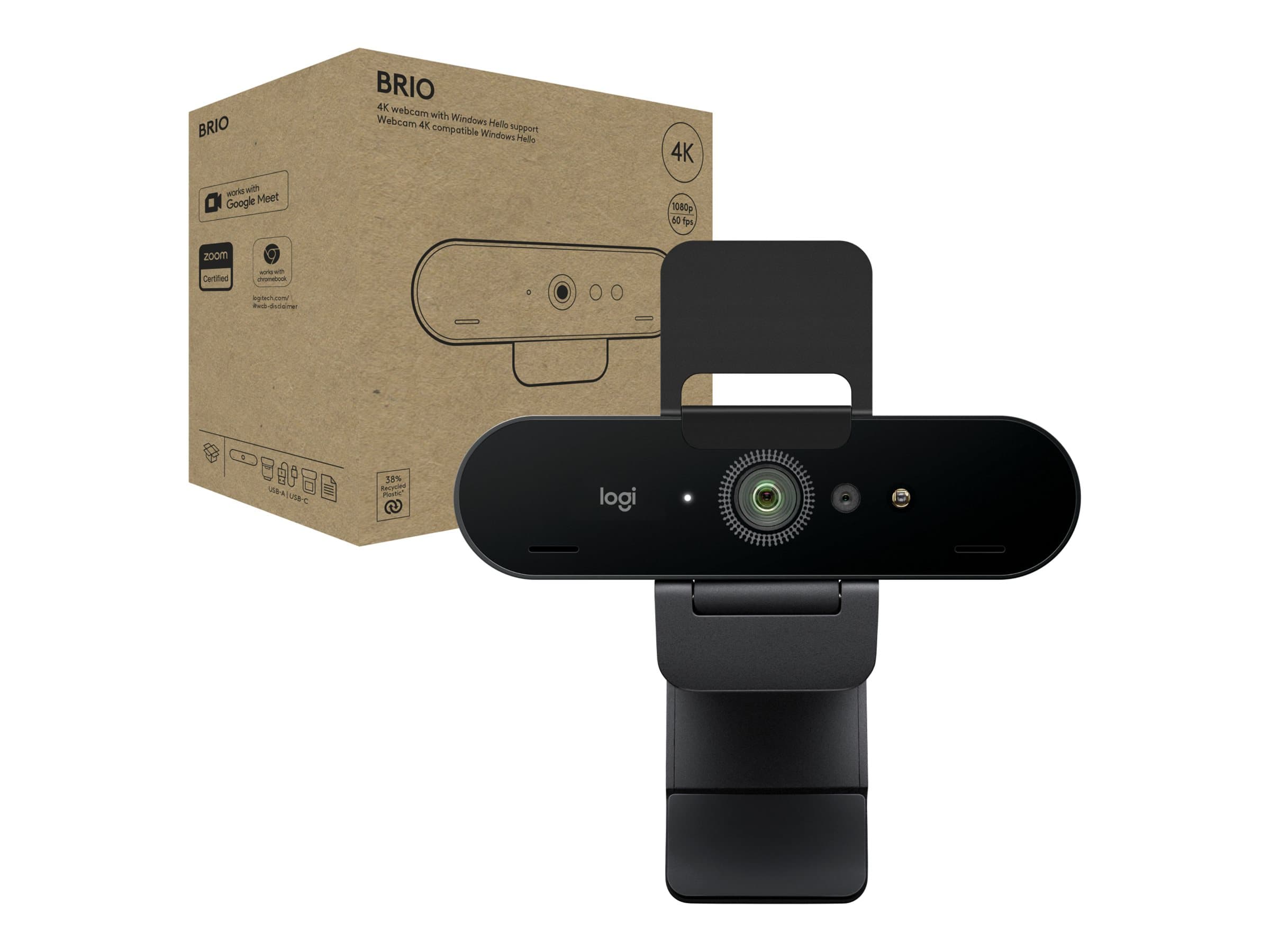 Logitech BRIO 4K Ultra HD webcam | Overview, Specs, Details | SHI