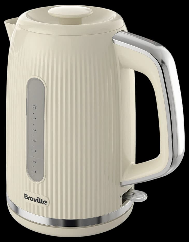 Breville Bold Vanilla Cream Electric Kettle | 1.7L | 3kW Fast Boil ...