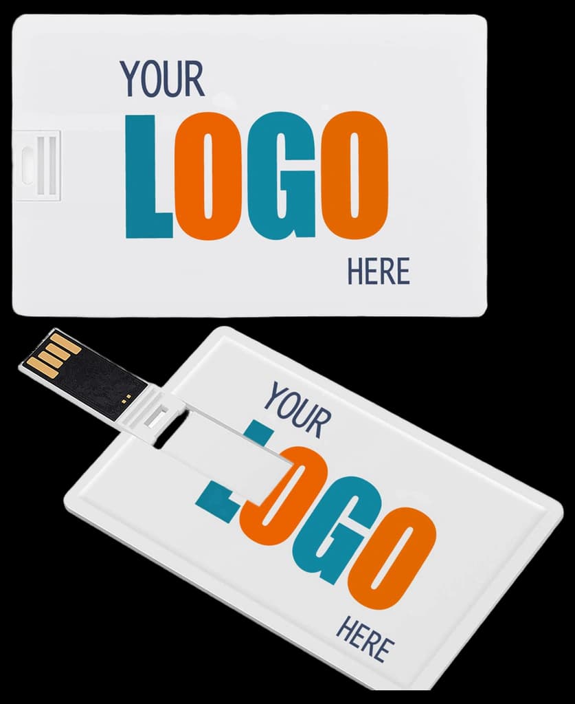 Amazon.com: Custom USB Flash Drive 4GB 100 Pack, Credit Card Shaped USB ...