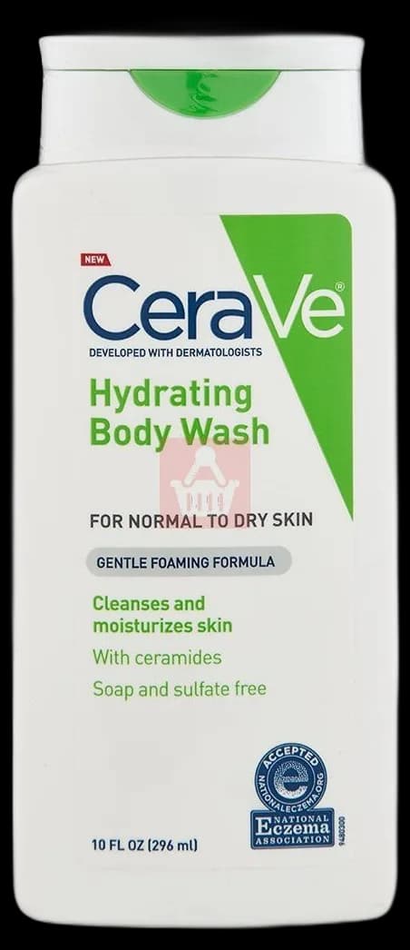 Cerave Hydrating Body Wash For Dry Skin