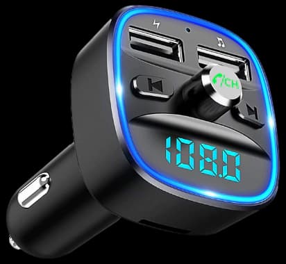 FM Transmitter, Cocoda Bluetooth Car MP3 Player Radio Adapter Handsfree ...