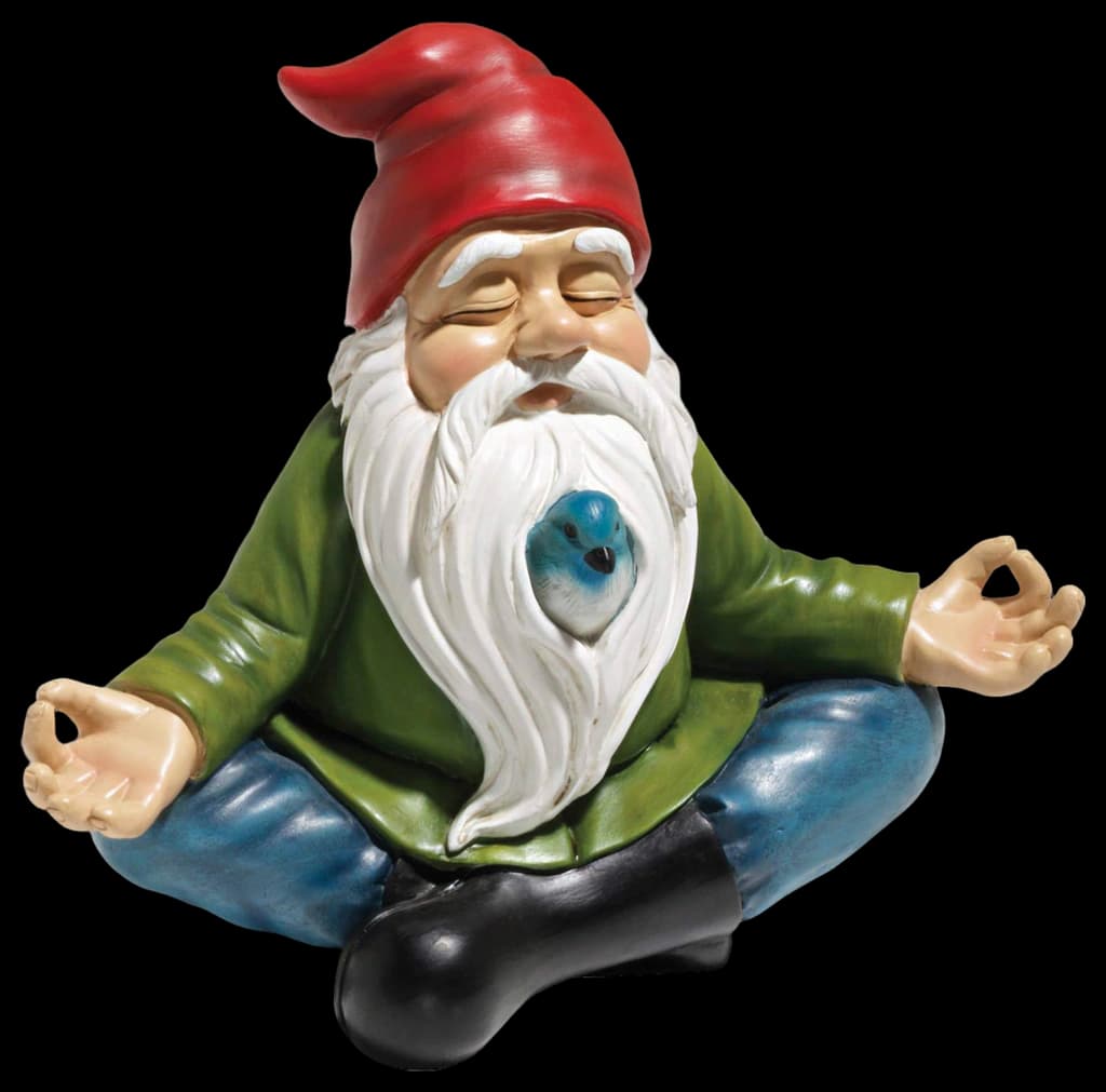 Design Toscano Zen Garden Gnome