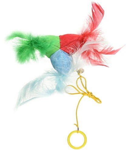 Kong Flipstix Treat Dispensing Fetch Tug and Squeak Rubber Dog Toy - M ...