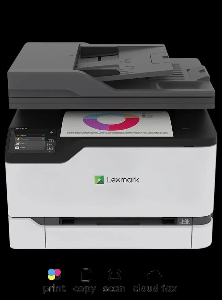 Lexmark MC3426i A4 Multifunction 3in1 Laser Printer - Laptops Direct