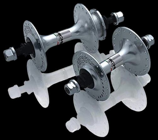 Miche Unisex's Primato Track Hub, Silver, Large Flange/32h Pair