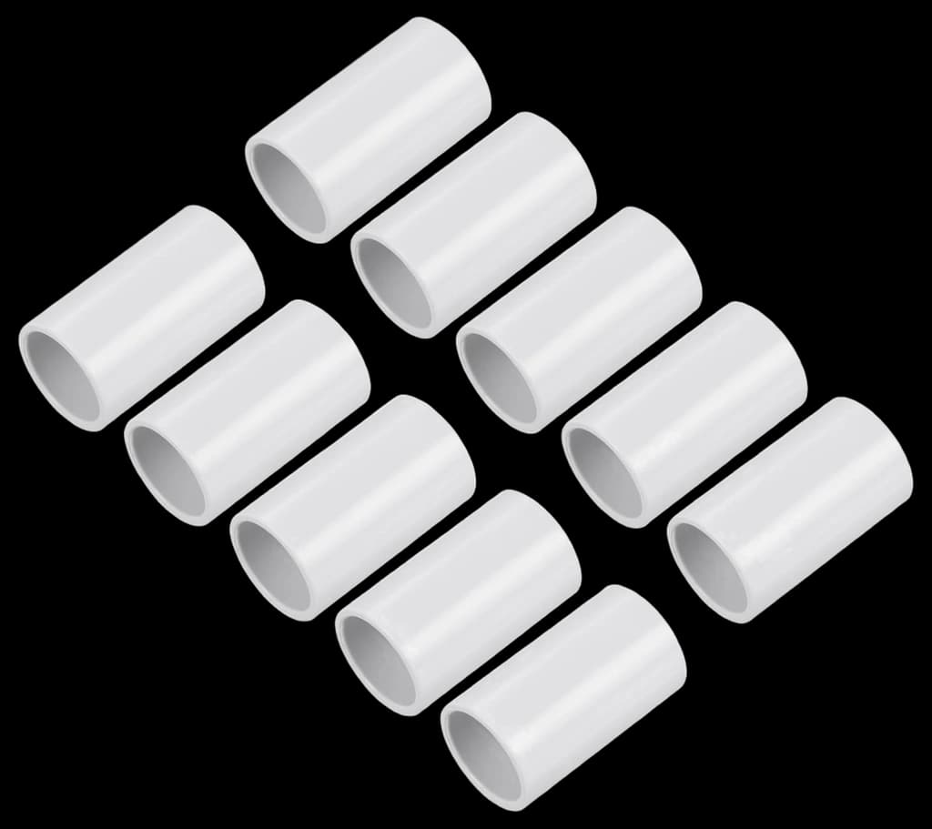 Amazon.com: MECCANIXITY PVC Conduit Coupler Straight Fittings 20mm ...