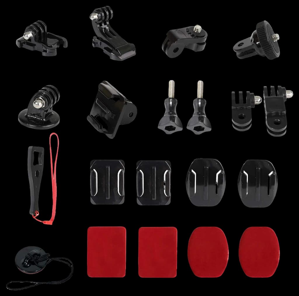 Sametop Helmet Sticky Mounts Adhesive Buckle Mount Screw Accessory Kit ...