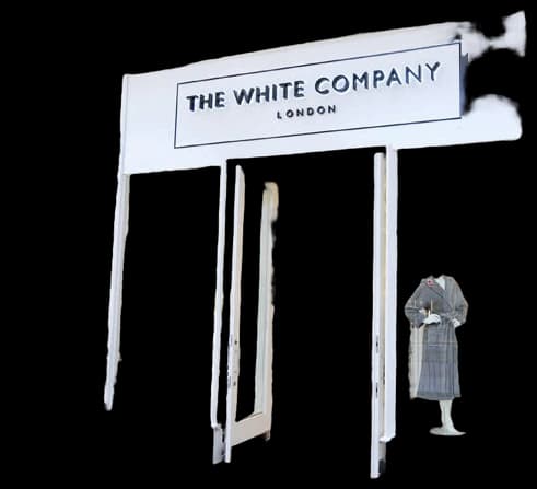 The White Company Alabaster Bookends