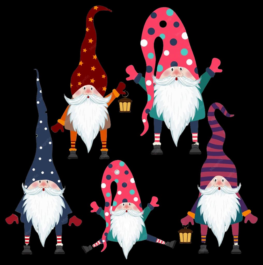 Collection de gnomes Vivid Arts