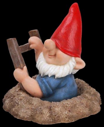 Vivid Arts Gnome with Wheelbarrow