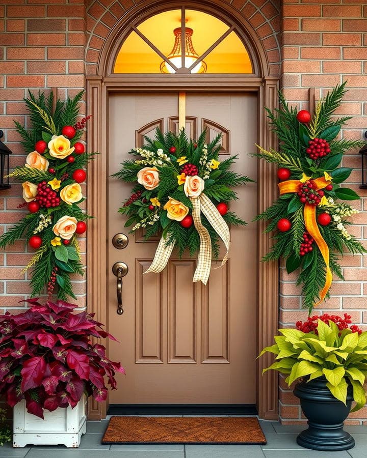 25 Front Door Decor Ideas to Welcome Guests in Style