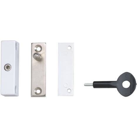 Yale Locks P118 Auto Window Lock White Finish Pack of 2 YALP2P118WE