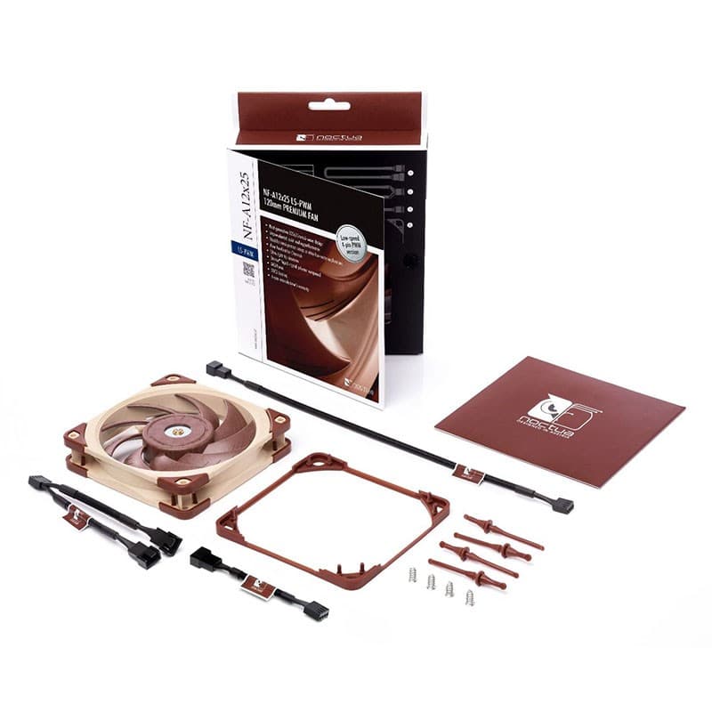 Noctua NF-A12x25 LS-PWM 120mm PWM Fan - NF-A12x25-LS-PWM | Mwave