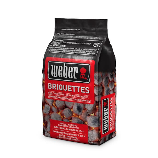 Weber Natural Hardwood Charcoal Briquettes - 20 lb 17951 | RONA
