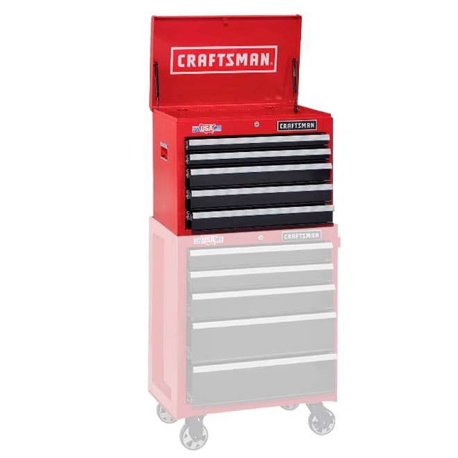 Craftsman Tool Chest 5 Drawer Storage Cabinet Toolbox
