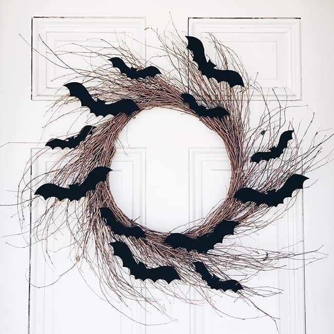 Hobbycraft Halloween Bat Wreath
