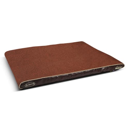Scruffs Hilton Memory Foam Orthopaedic Mattress Dog Bed Brown | Chelsea ...