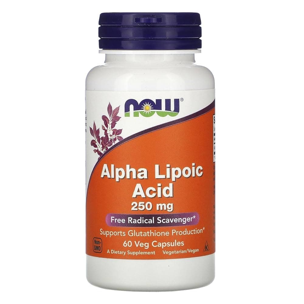 NOW ALPHA LIPOIC ACID 250MG 60’S CAPSULES – Country Medical Pharmacy