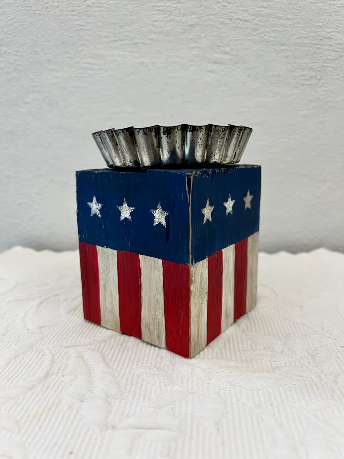 Patriotic Candle Holder